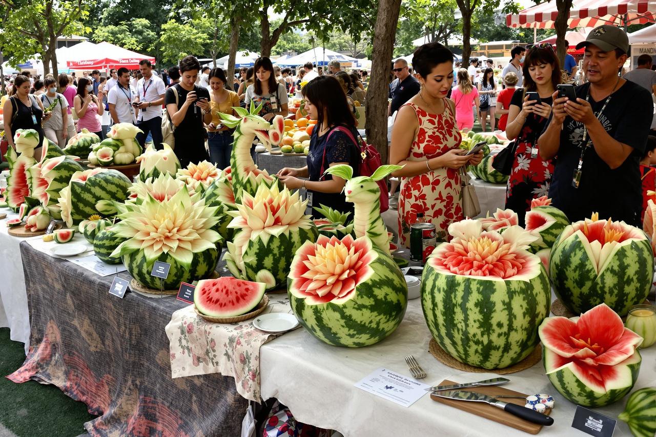 创意瓜雕惊艳全场